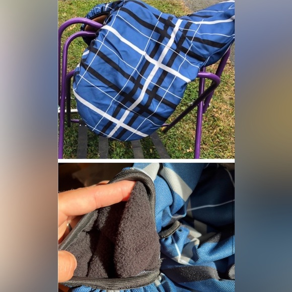 Pessoa bag set: helmet , saddle cover and tall boot bag - Picture 4 of 5